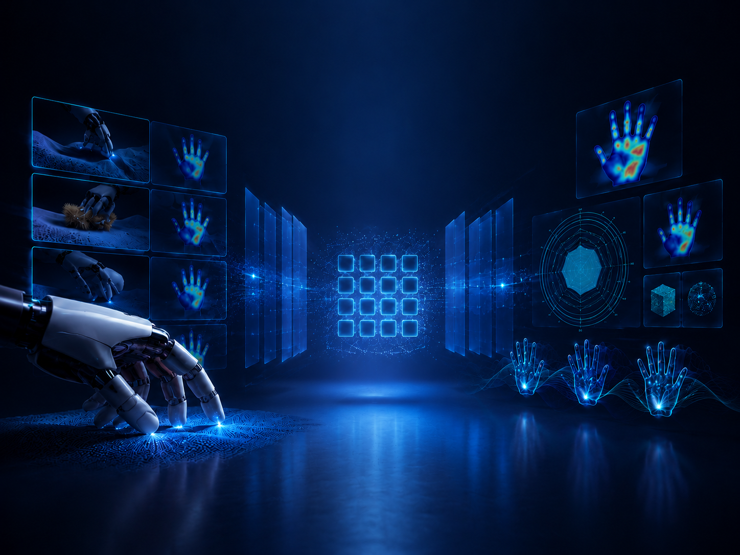 HandTouch & HTBench：Ego视角统一触觉表征与评测